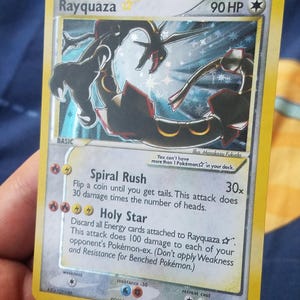 スターホロ）ポケモンカード レックウザ ゴールドスター デオキシス 107/107
