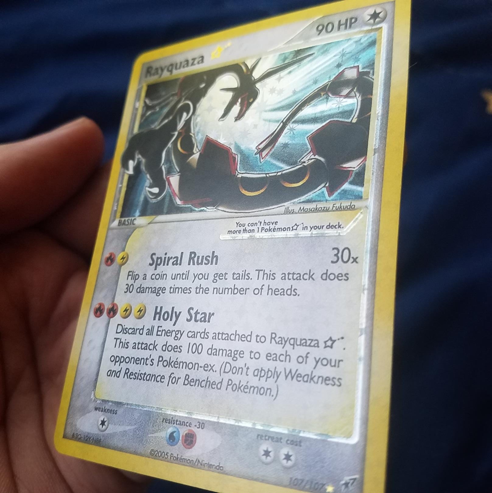 ポケモンカード レックウザ ゴールドスター デオキシス 107/107 - Etsy