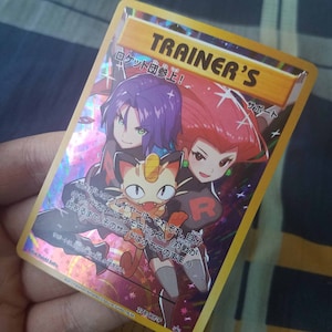 Star Holo) Japanse Pokemon-kaart 20e verjaardag Team Rocket-promokaart volledige kunst
