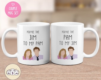 Du är min Pam/Jim kaffemuggset – Present till par, inspirerad av The Office
