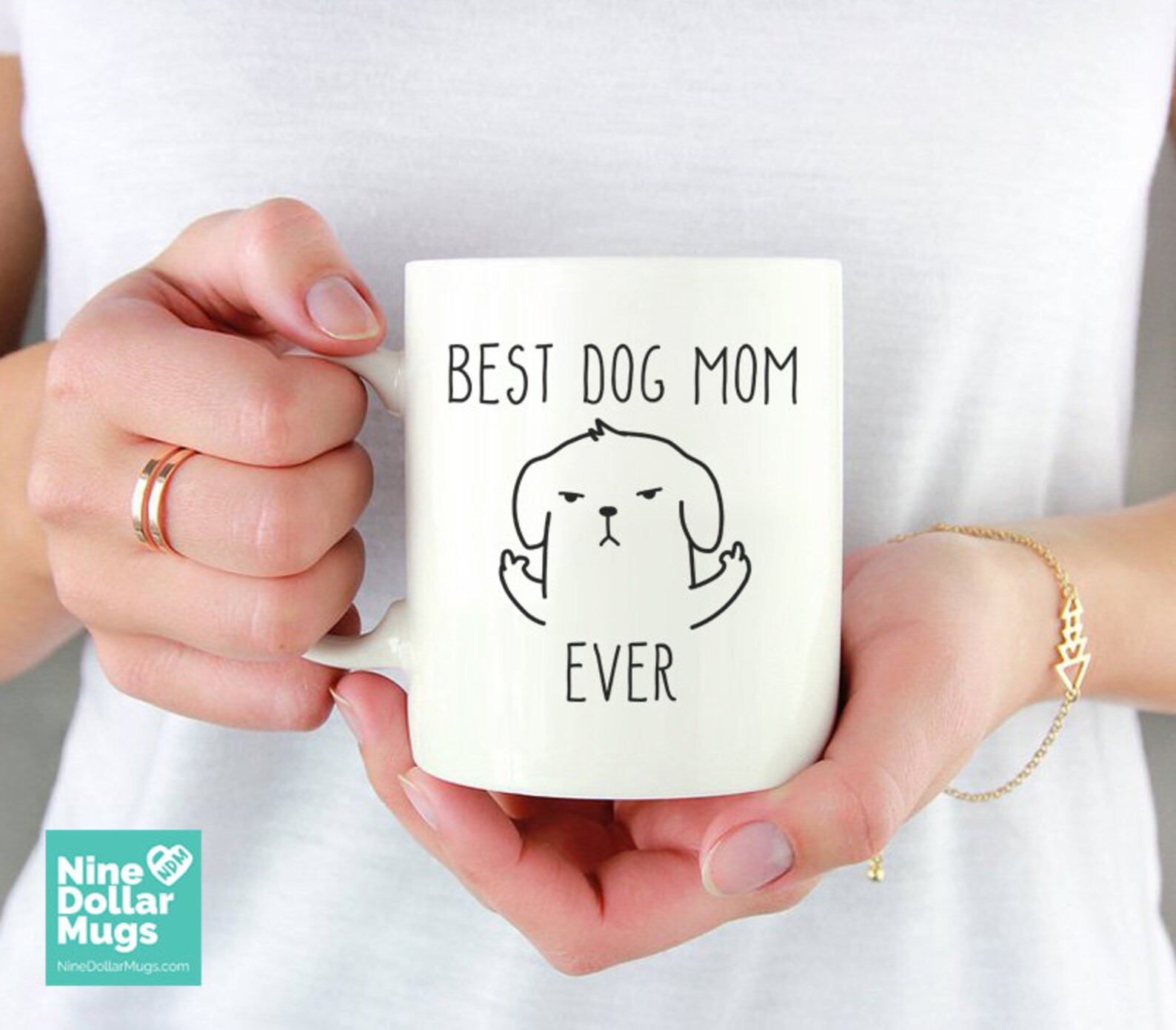 CafePress - Chiweenie Dog Mom Mug - 11 Oz Ceramic Mug - Novelty Coffee Tea Cup
