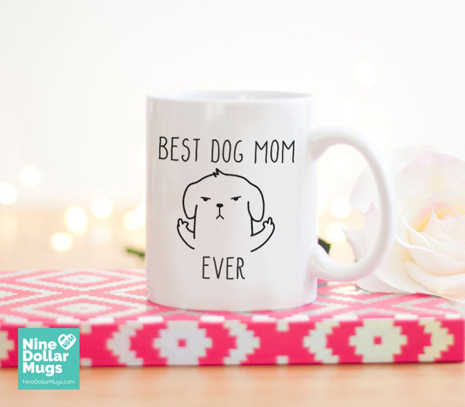 Best Dog Mom Ever 11oz funny mug dog lover mug crazy dog Etsy