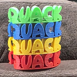 Word Ducks 5 for 18 QUACK ducks