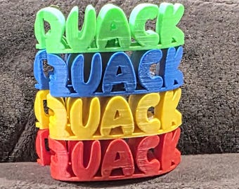 Word Ducks 5 for 18 QUACK ducks