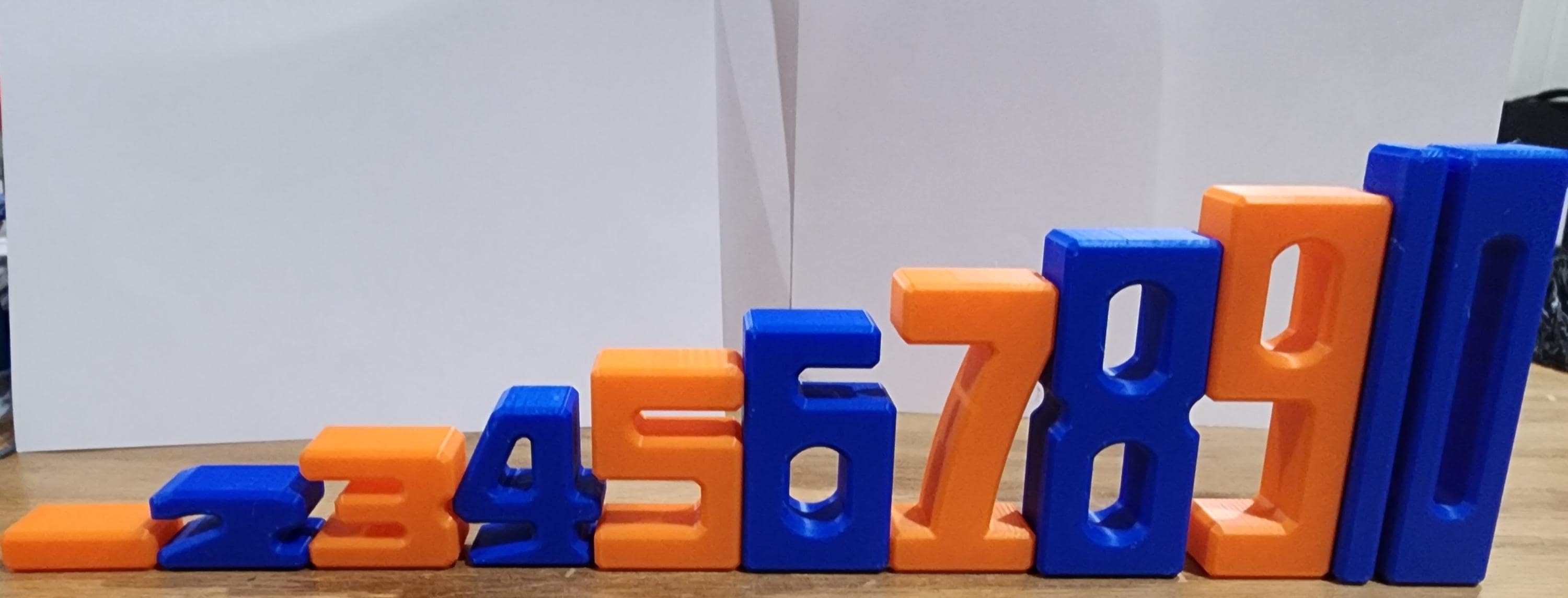 Numbers & Tray - Etsy
