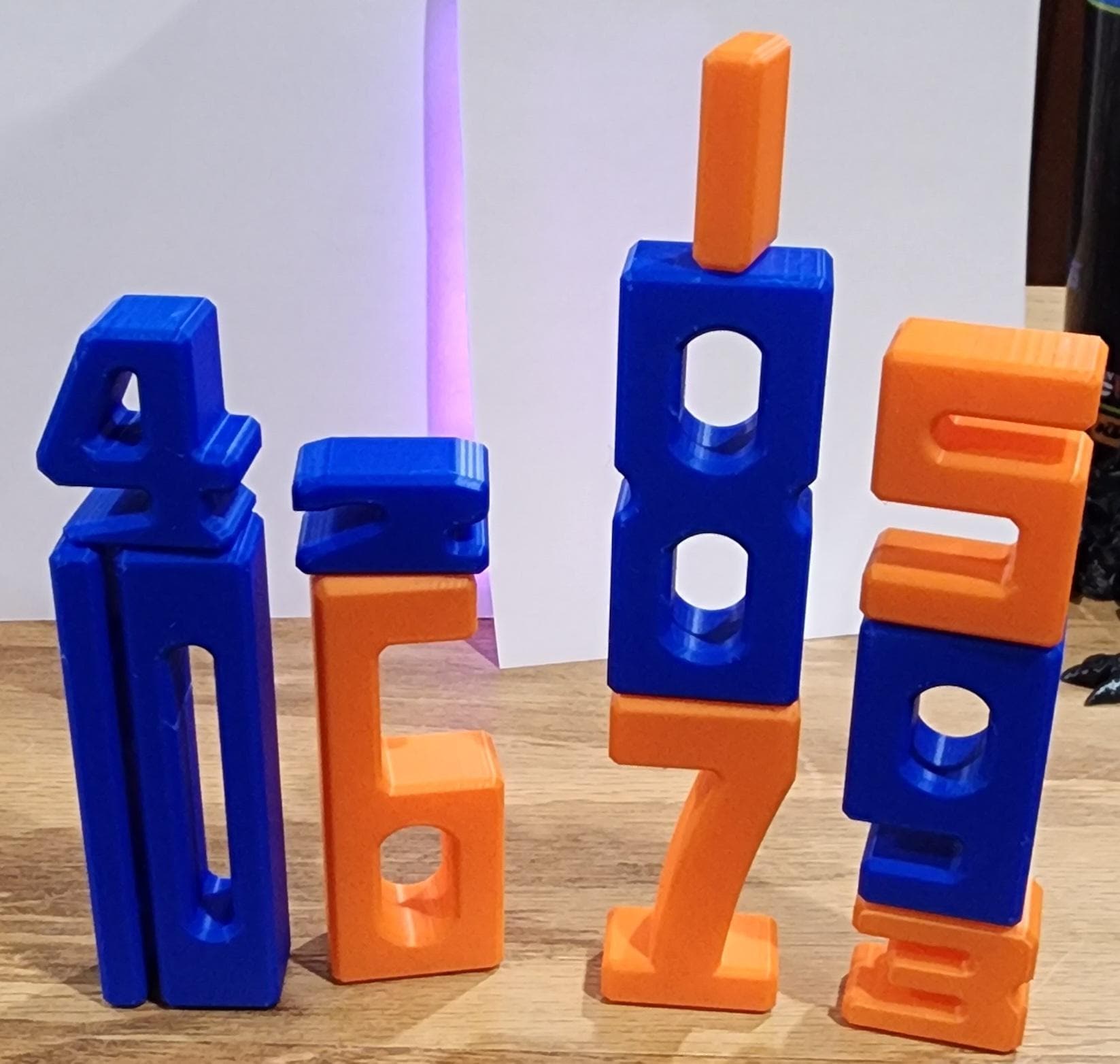 Numbers & Tray - Etsy