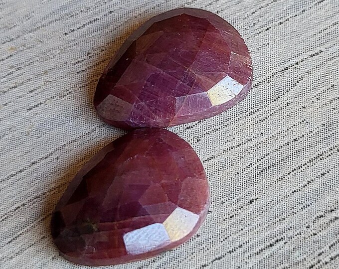 Woodside Ruby Rosecut Rustic Ruby Set, Rustic Rubies, Ruby, Rubies, Rubies for ...
