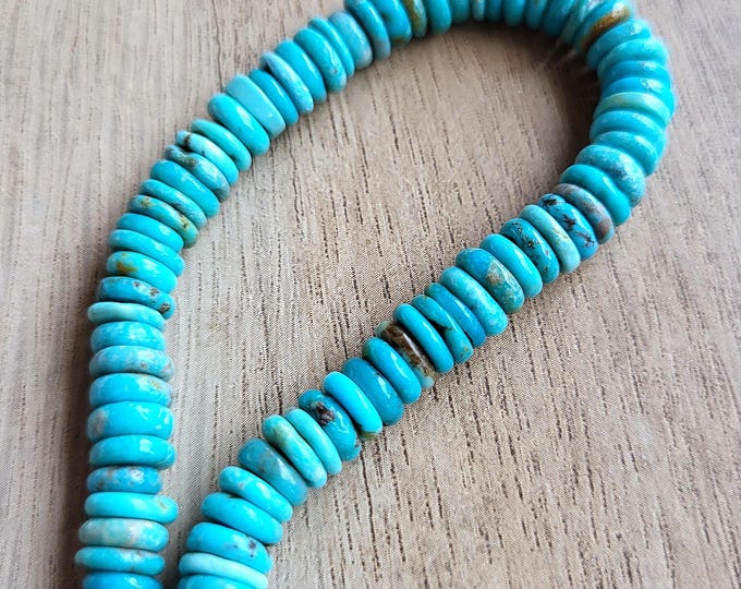 Cut Turquoise Disc Turquoise Disc Beads, Disc Beads, Turquoise Beads, Beads, Beading ...