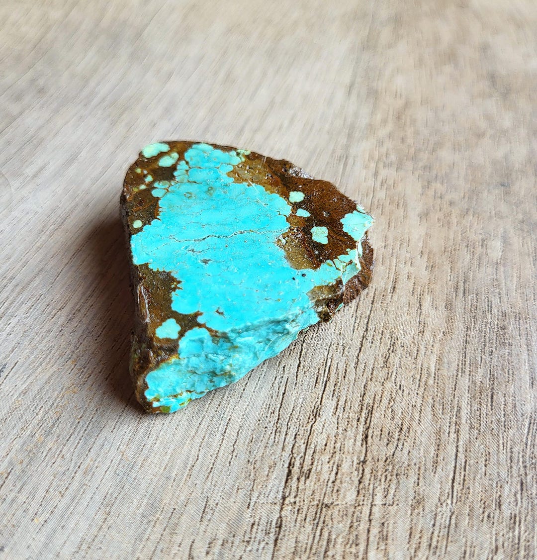 Turquoise Rough Slabs Number 8 Turquoise Rough, Turquoise Lapidary Slab for Cabbing, L8848 - Etsy