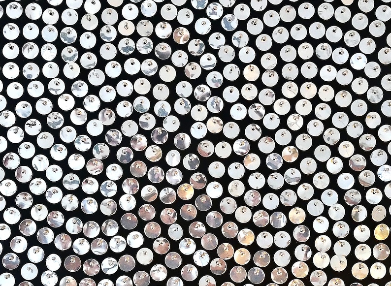 Shimmering Mosaic Wall Art: Recycled Aluminum Soda Can Decor image 4