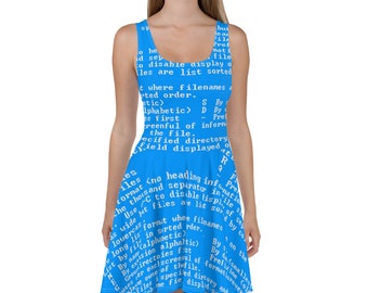 nerdy skater dress