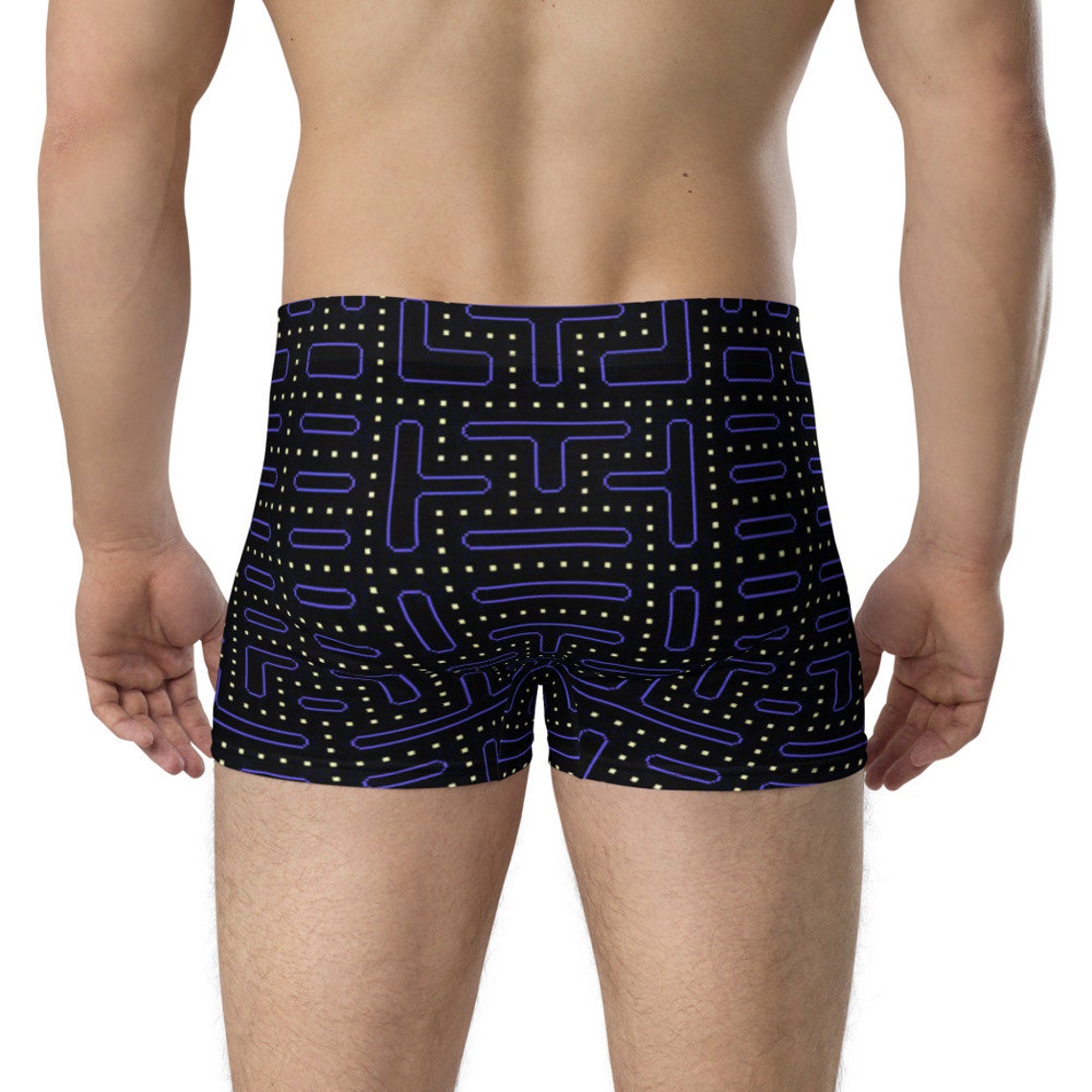 Retro Gaming Arcade Video Game Art Sexy Mens Underwear Boxer Etsy