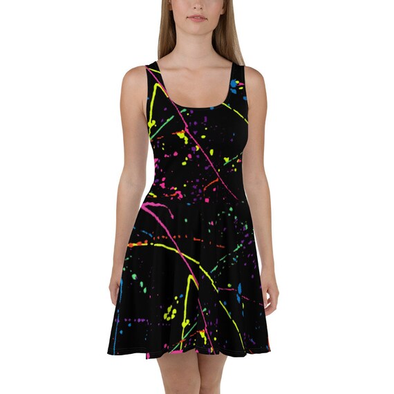 80s skater dress