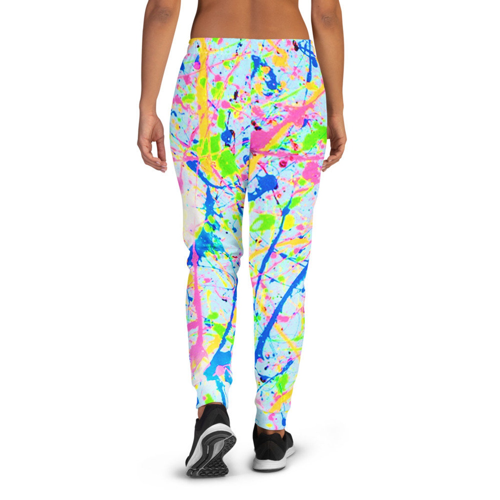 paint splatter joggers