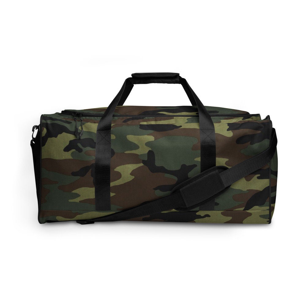 Camo Camouflage Military Weekender Bag Duffle Bag Gym Bag Goth | Etsy