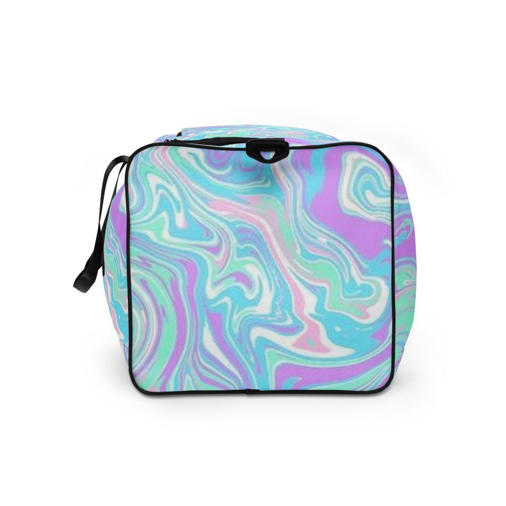 Trippy Vaporwave Aesthetic Weekender Bag Duffle Bag Gym Bag | Etsy