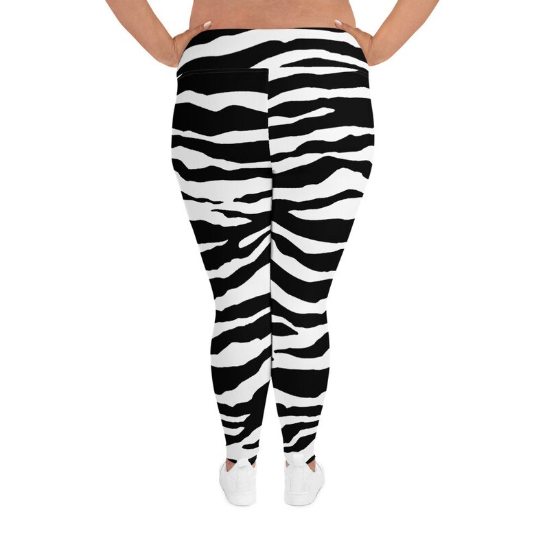 zebra pants plus size