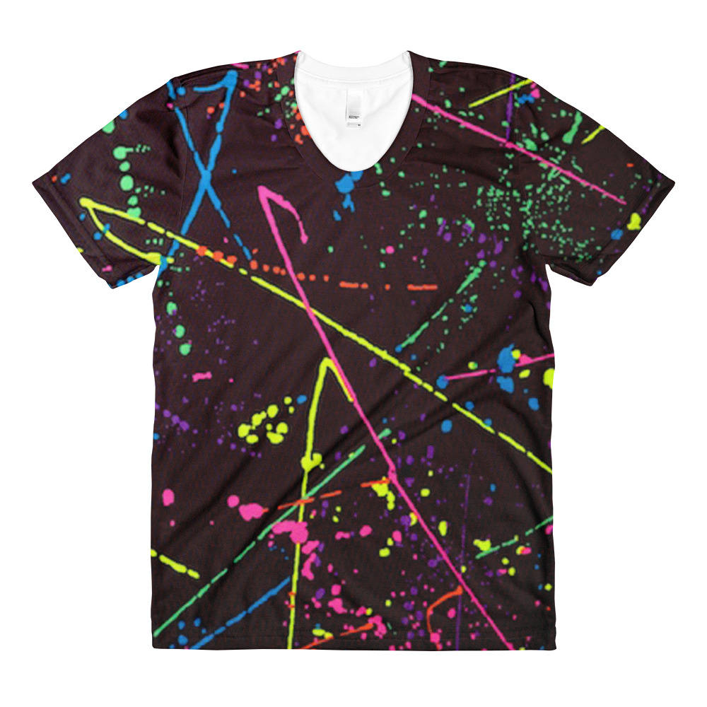 neon 80s shirt