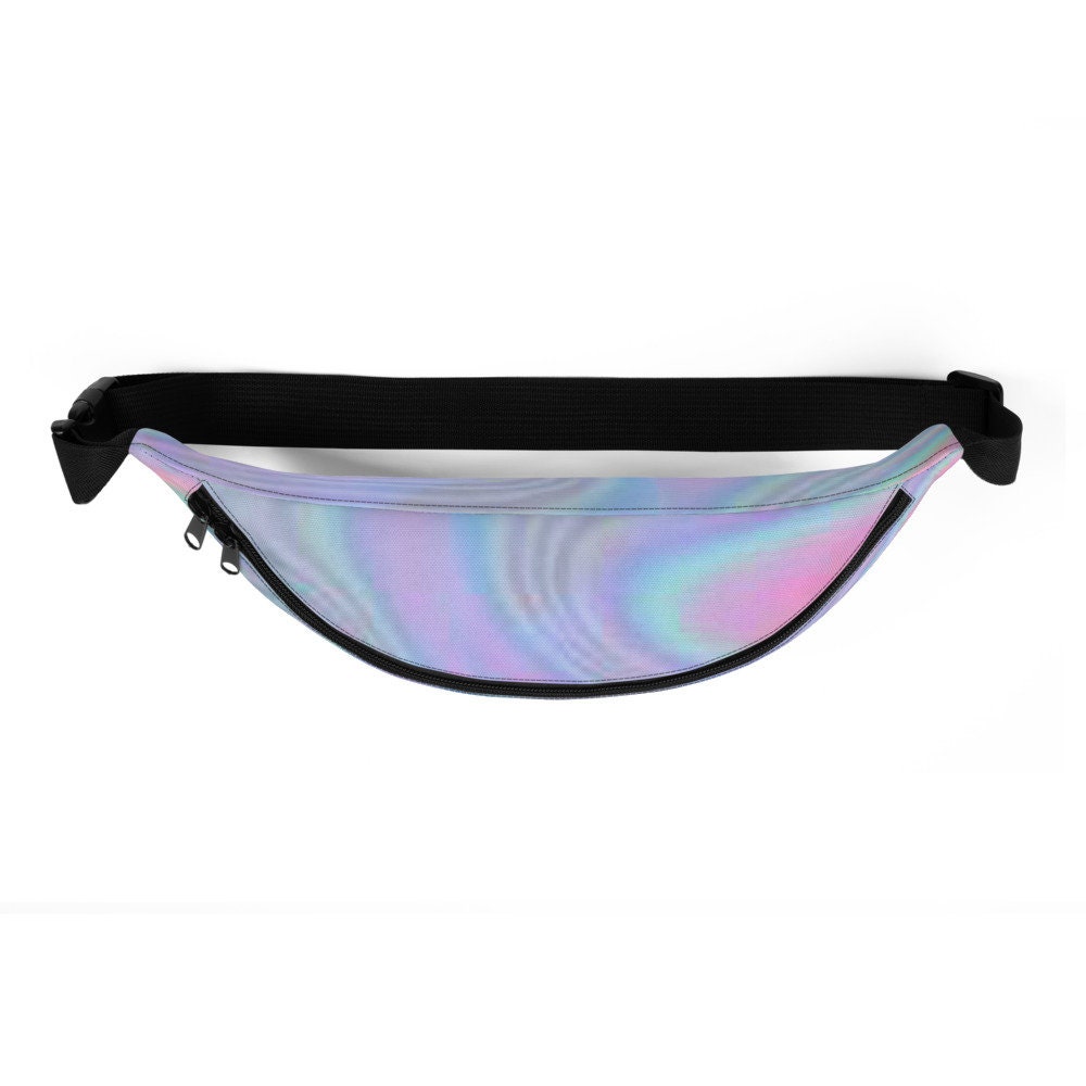 Trippy Pastel Goth Fanny Pack Vintage Waist Bag Belt Bag Hip Etsy