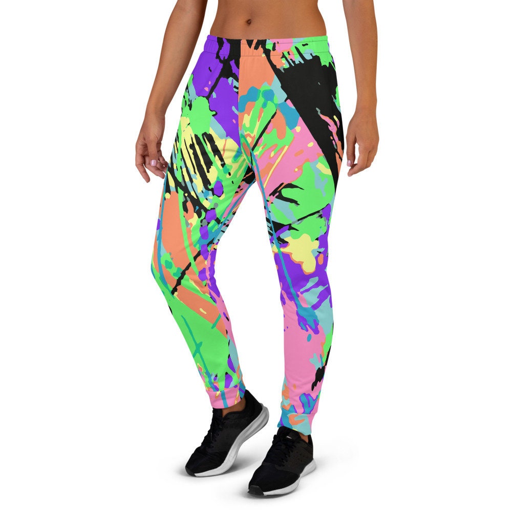 paint splatter joggers