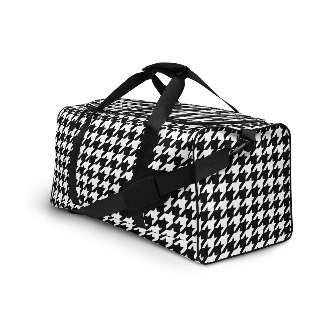 Houndstooth Ska Weekender Bag Duffle Bag Gym Bag Goth Bag | Etsy