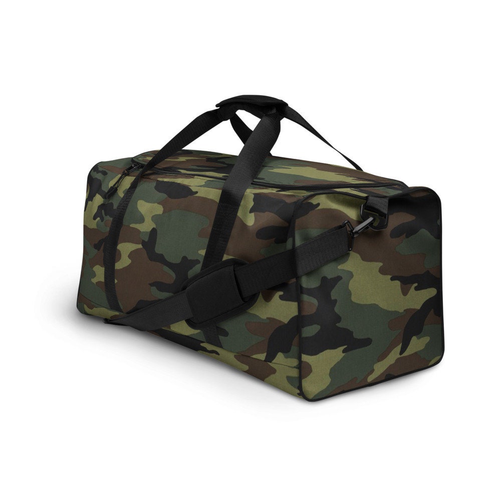 Camo Camouflage Military Weekender Bag Duffle Bag Gym Bag Goth | Etsy