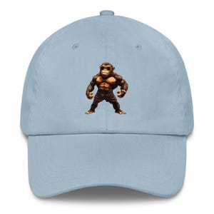 Cool Monkey Fitness Dad hat Cap