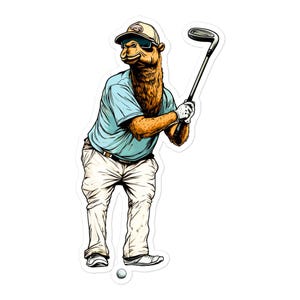 Pegatinas de estilo golf/Camellos Golf