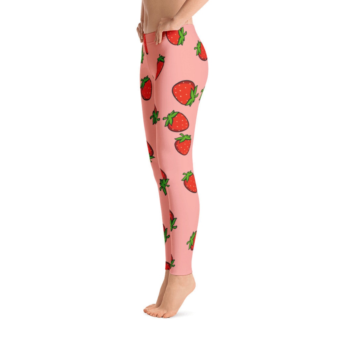 Strawberry Tropic Leggings