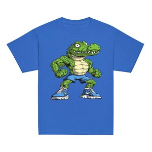 Cute Crocodiles Fitness Youth T-Shirt