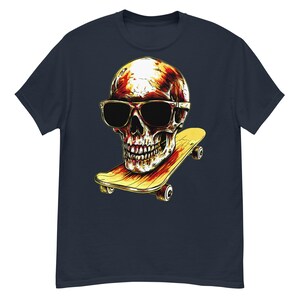 Skull Skateboarder - Skateboarding Unisex T-Shirt