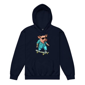 Skater Pig - Sows Kids Hoodie