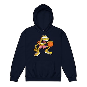 Basketball Monster - Cartoon Kids Hoodie