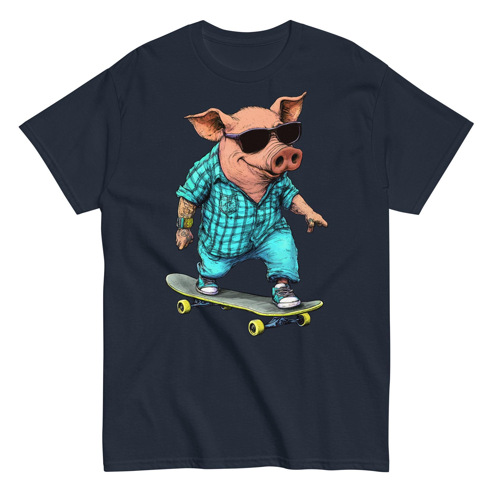 Skater Pig - Sows Unisex T-Shirt