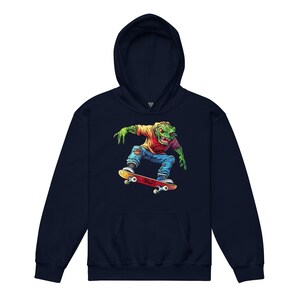 Skateboard Monster - Skater Kids Hoodie