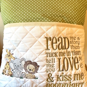 Jungle Theme Book Pocket Cushion