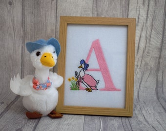 Jemimah Puddleduck Initial Picture FREE POSTAGE