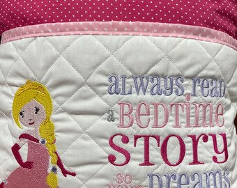 Princess Book Pocket Cushion