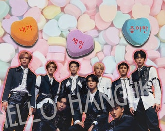 NCT127 Favorite Valentine BFF Blank Card