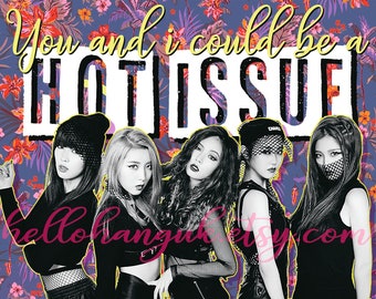 4Minute Hot Issue Valentine Kpop Hyuna