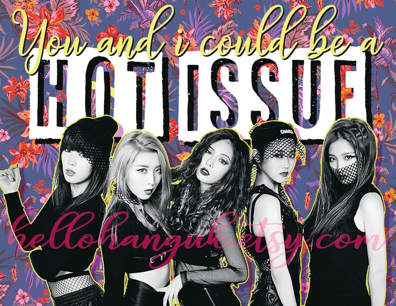 4Minute Hot Issue Valentine Kpop Hyuna