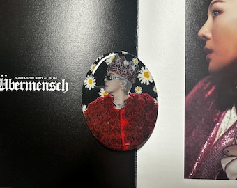 G-Dragon Ubermensch pin bigbang kpop