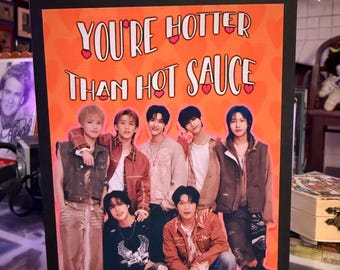 NCT Dream Valentine Hot Sauce