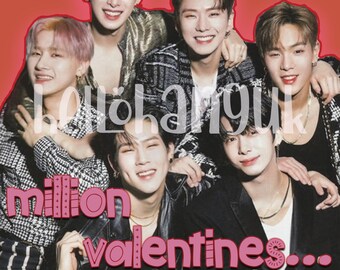 Monsta X Valentine All About Luv She's the One