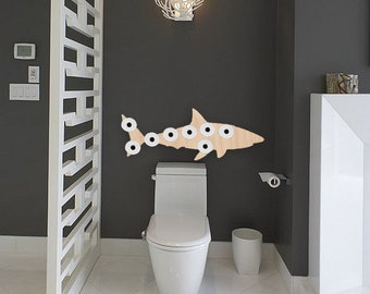 Everyone Loves a Shark Toilet Paper Storage and Toilet Paper Holder