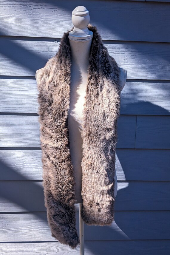 Saks Fifth Avenue Faux Fur Scarf