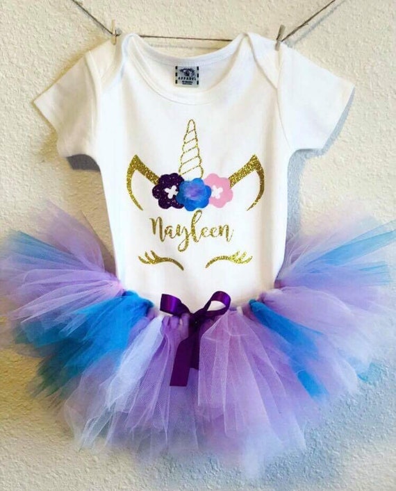 unicorn theme tutu