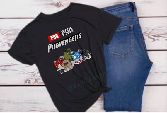 pugvengers t shirt