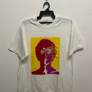 トップス Richard Avedon Tee Vintage Beatles Lennon Richard Avedon Photo Tee T Shirt