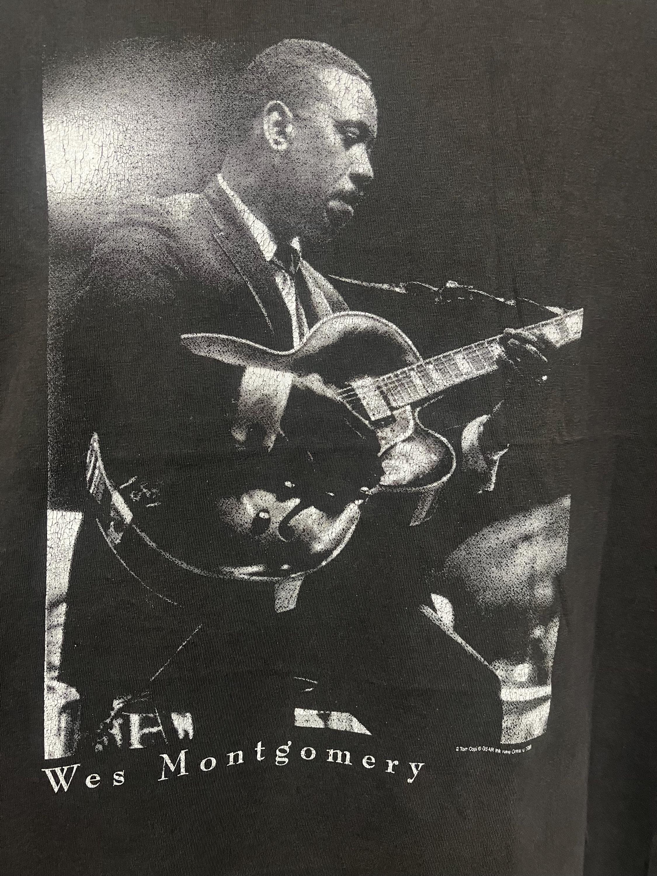 Vintage 90's Wes Montgomery American Jazz Guitarist Blue Notes